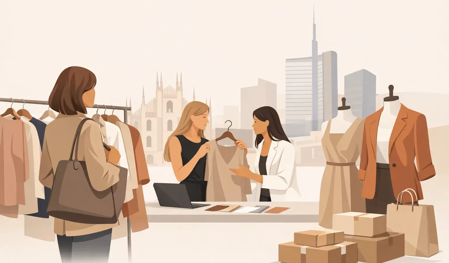 Ingrosso abbigliamento donna Milano: come scegliere